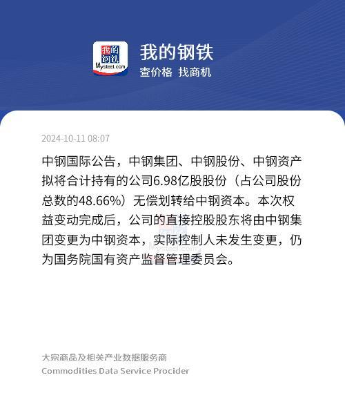 中钢集团最新动态速递，关注焦点消息📣📣