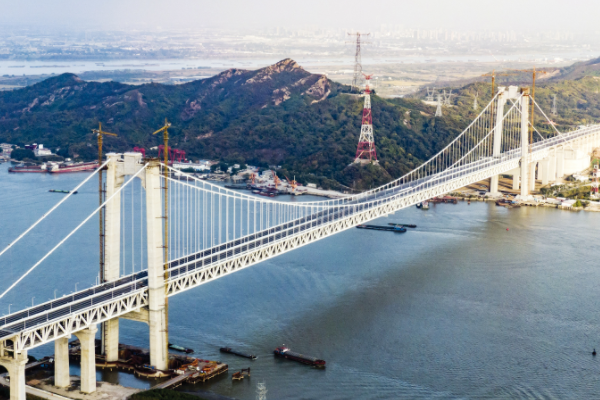 五峰山大桥最新进展，科技巨献展现未来风采