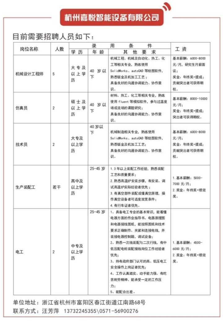 流延机技术人员招聘启事🌟