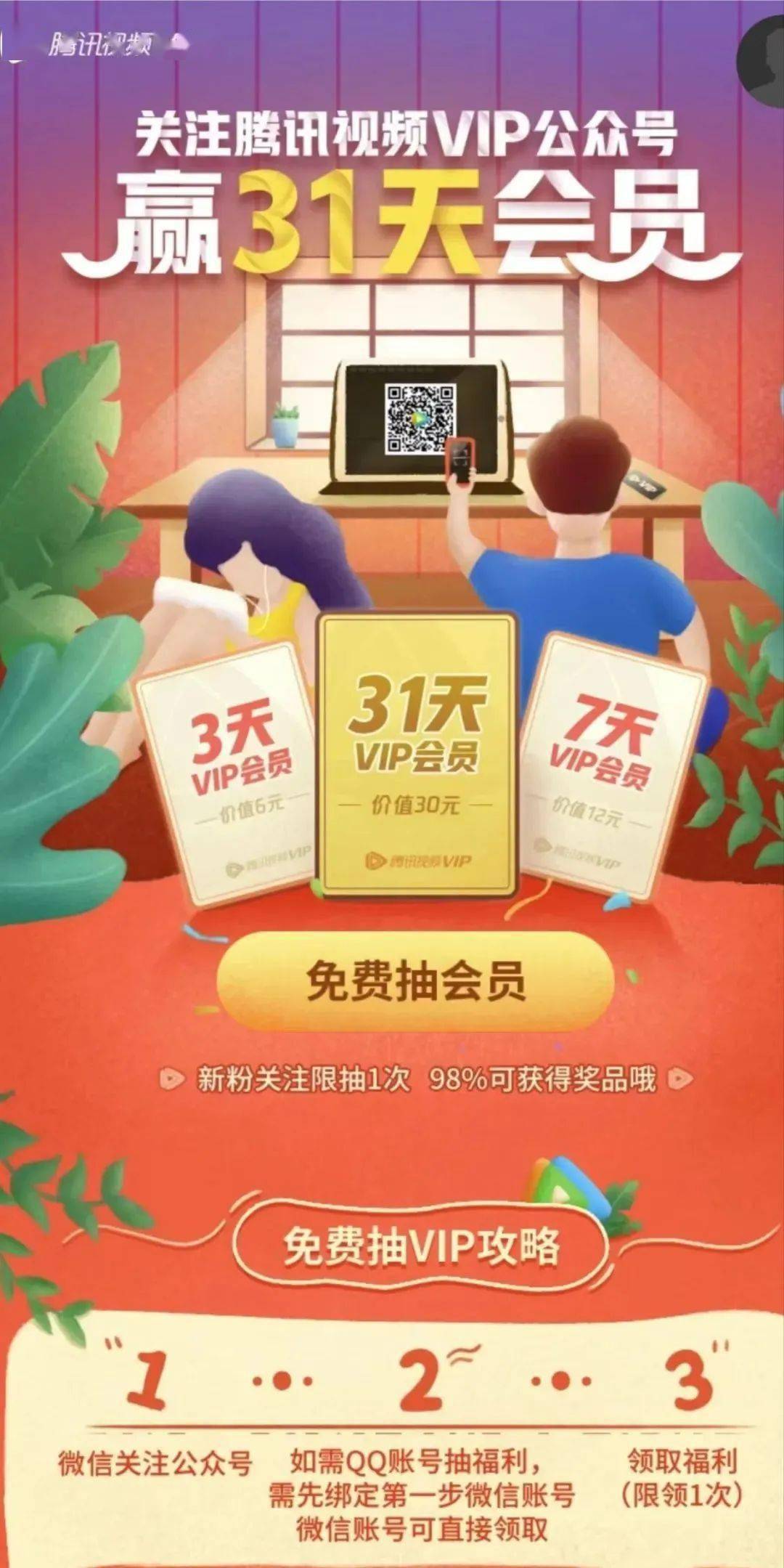 腾讯视频会员最新活动,腾讯视频会员最新活动