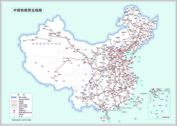 最新全国铁路线路图详解，解读与观点阐述
