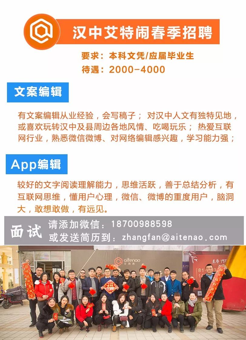 汉中汉文投最新招聘启事✨🚀